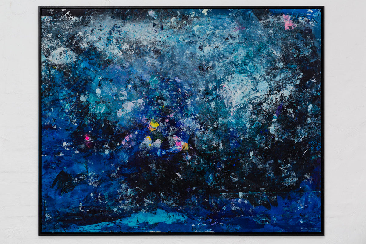 Blue Tango series 153cm x 123cm