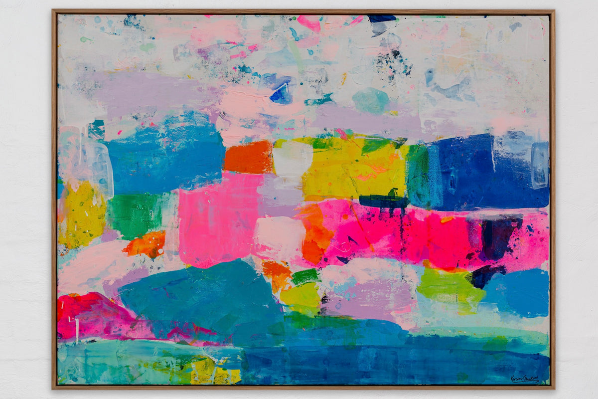 A life full of happiness #1  123cm x 93cm