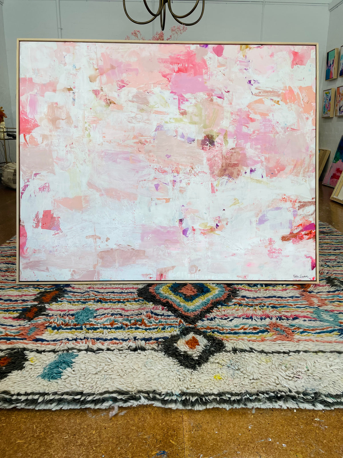 A love letter to life   153cm x 123cm