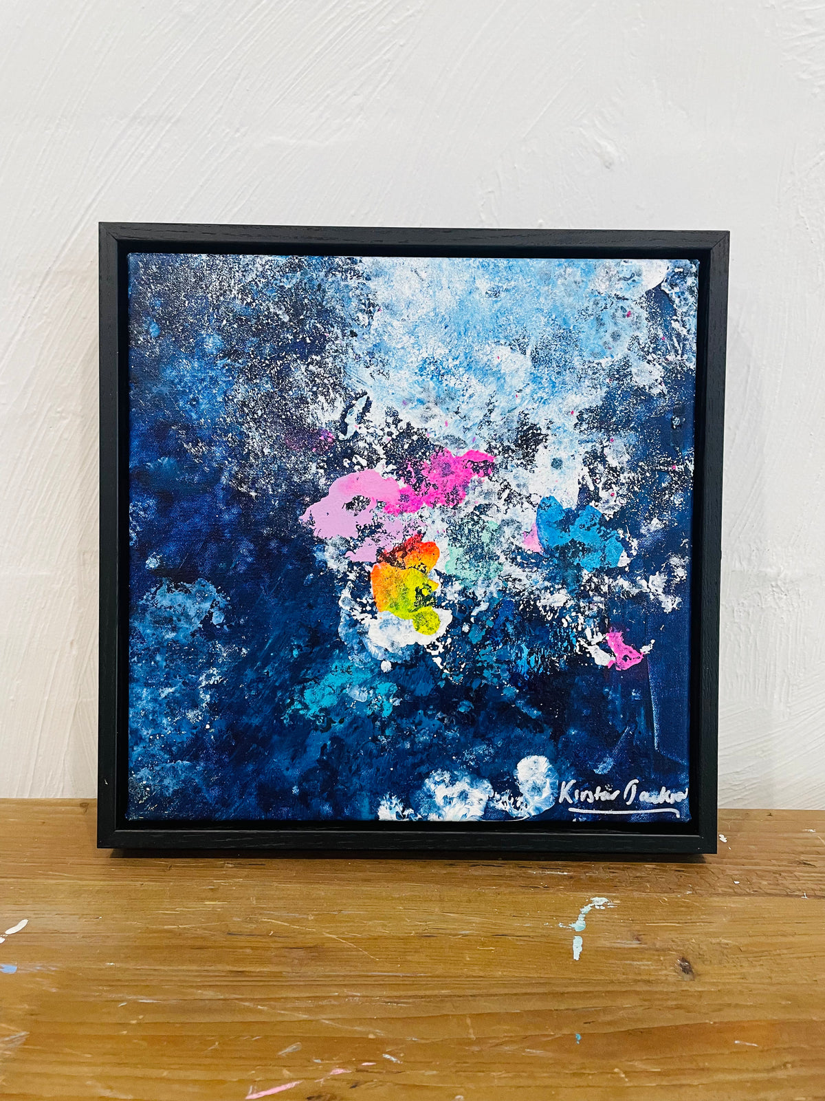 Blue Tango mini #1 33cm x 33cm