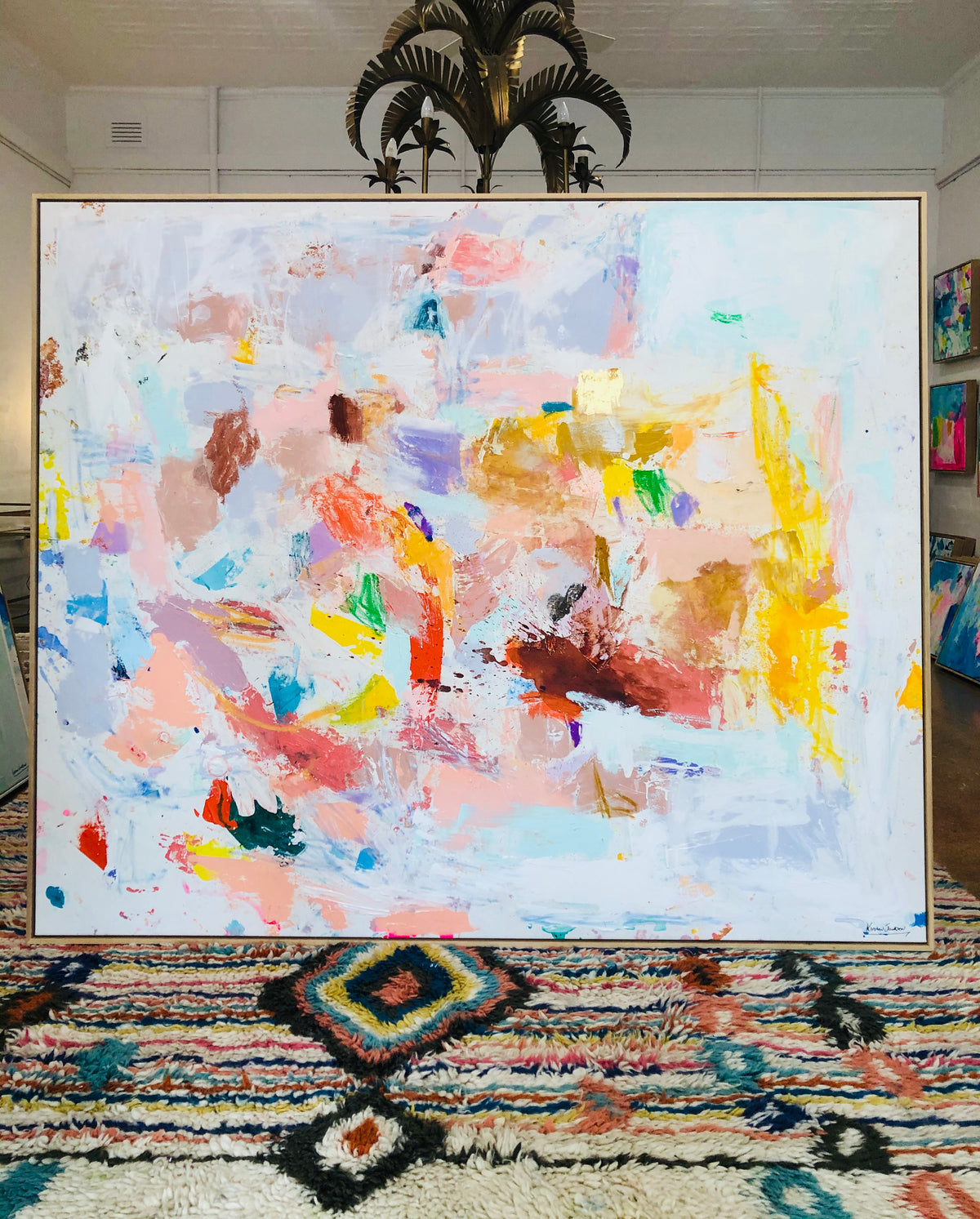 Love you the most 183cm x 153cm