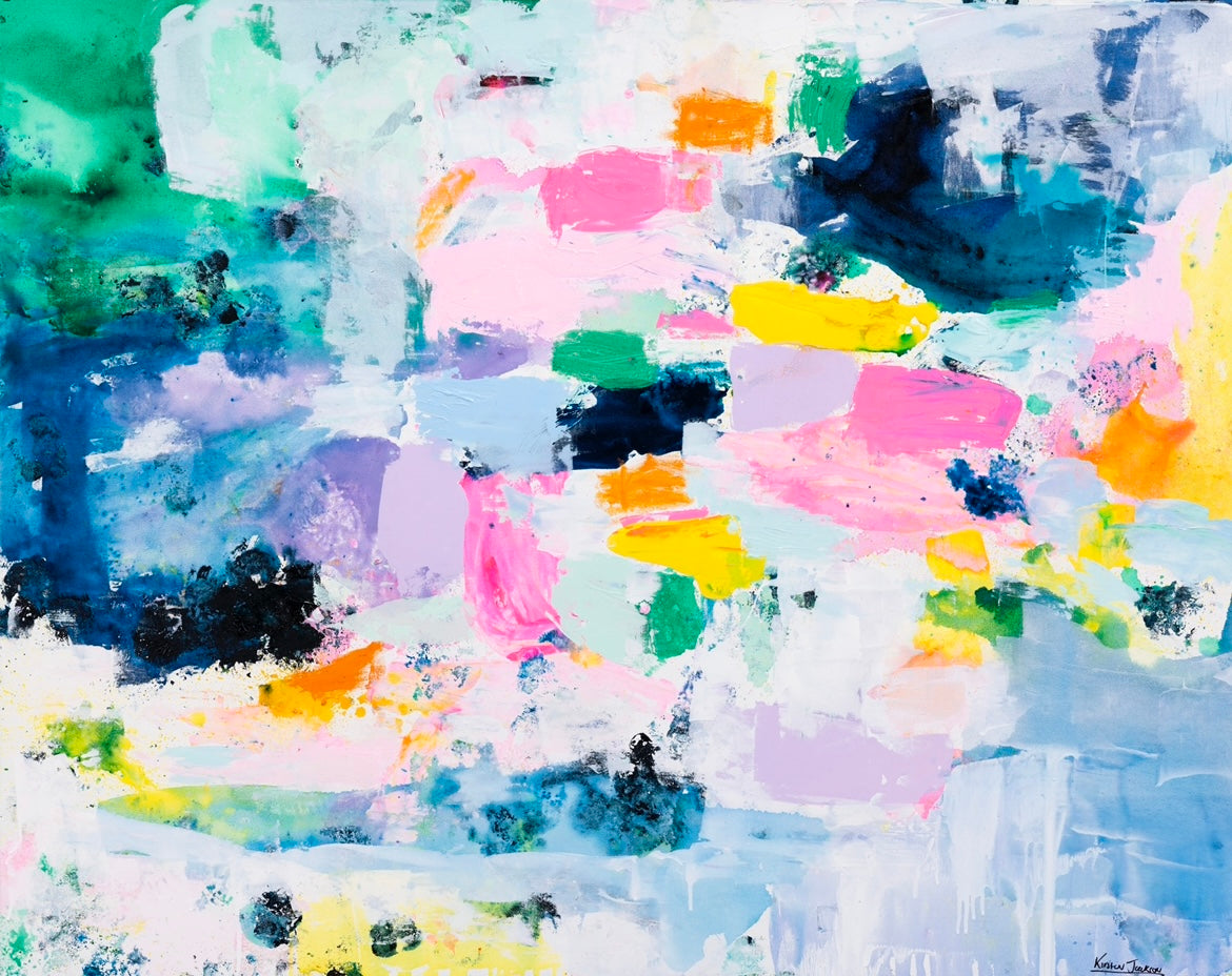 LIVING your best life 123cm x 153cm