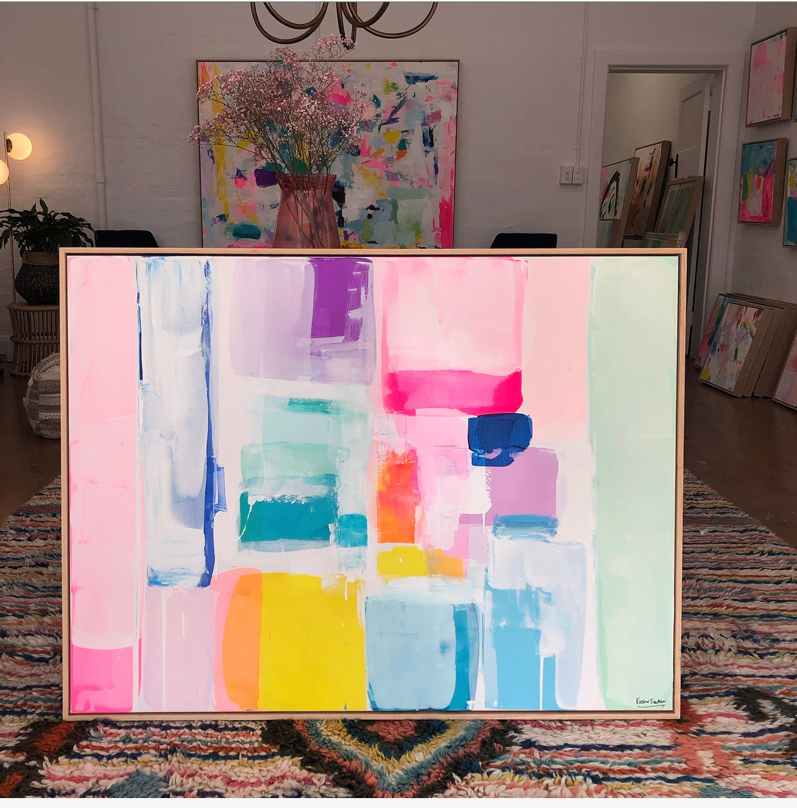 in love then and now 123cm x 93cm