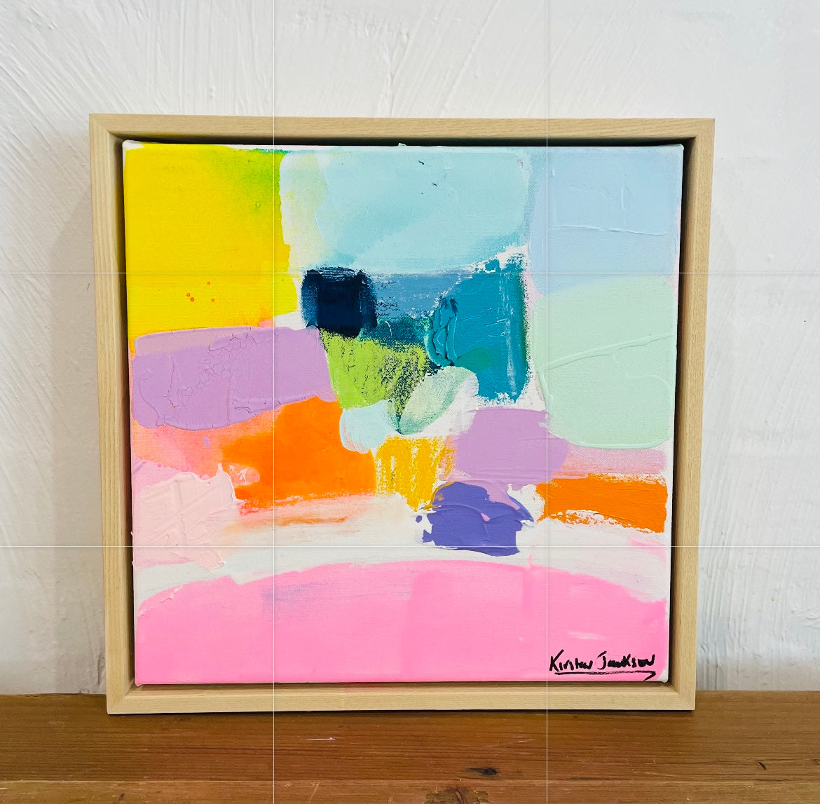 Vibrant love #3  33cm x 33cm