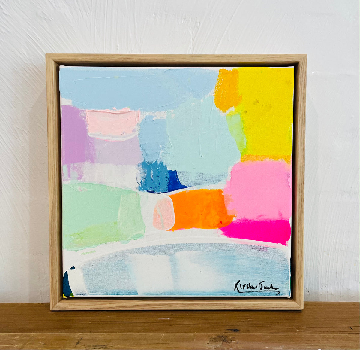 Vibrant love #6  33cm x 33cm