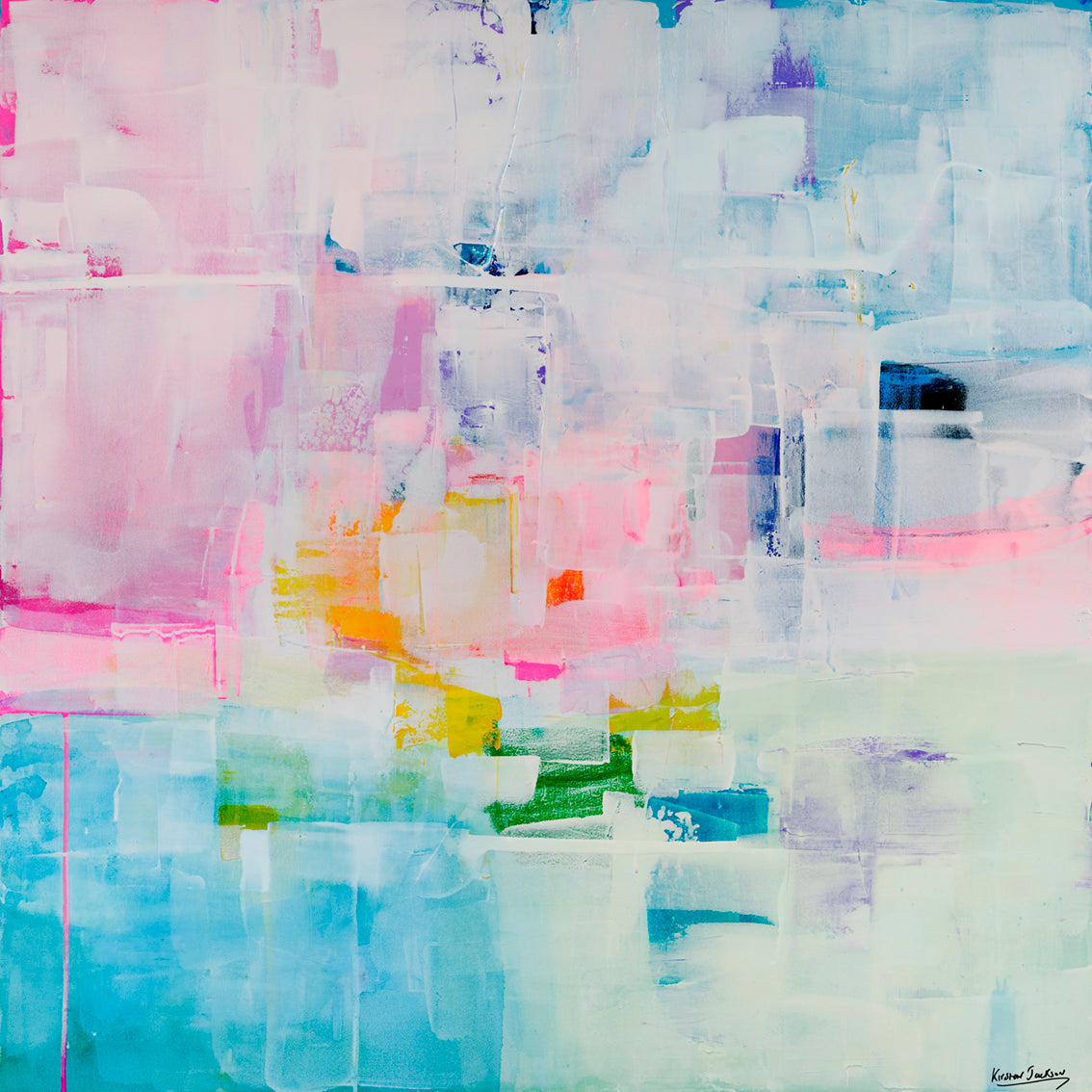 Love tunes  123cm x 123cm