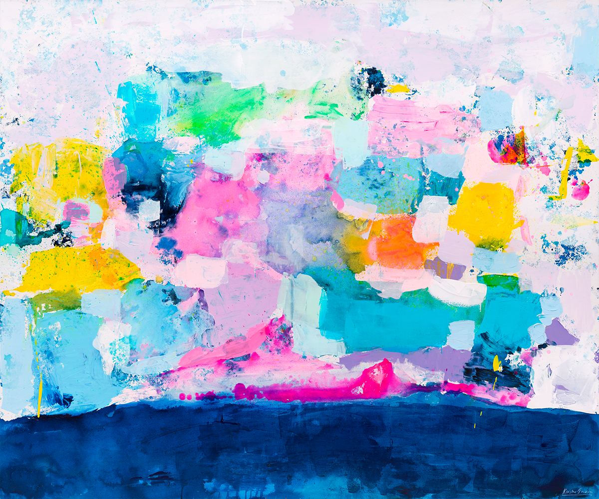 Follow the sun  183cm x 153cm