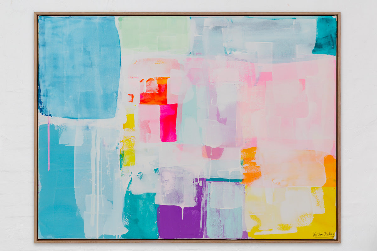 "summer vibes" 123cm x 93cm