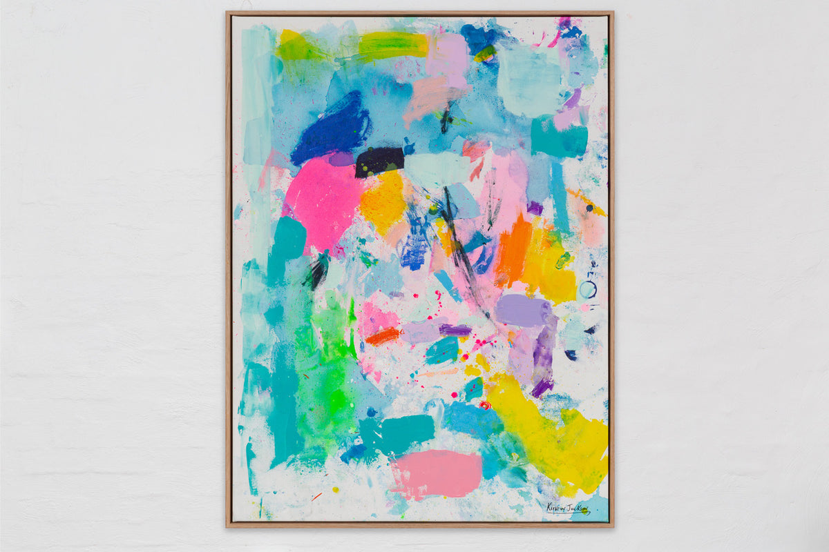 "Palm jungle" 120cm x 90cm